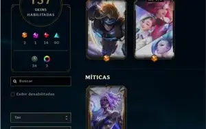 vendo conta platina 4 win rate 60% lvl200+ 157 skins