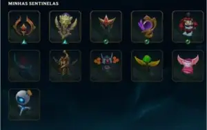 conta league of legends, diamante 2, 194 skin barato