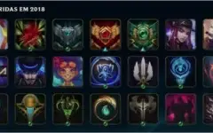 conta league of legends, diamante 2, 194 skin barato