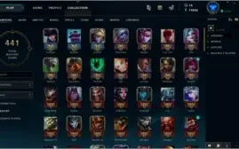 CONTA LEAGUE OF LEGENDS - ALL CHAMPIONS - 85 SKINS