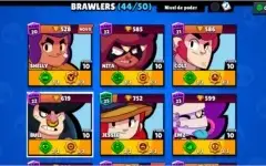 conta brawl stars 20k, mudar nome grátis, 46/50