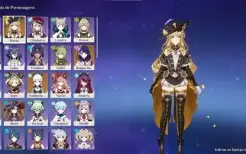 Navia + Arma Assinatura / Ayaka + Arma Assinatura / Raiden