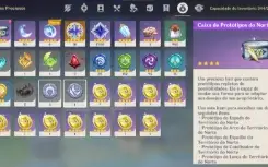 Navia + Arma Assinatura / Ayaka + Arma Assinatura / Raiden