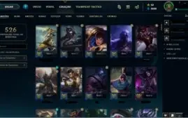 Conta LoL Platina 4 (TFT) Gold 2 (SOLO/DUO) 75 skins