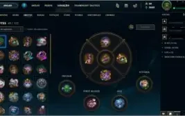 Conta LoL Platina 4 (TFT) Gold 2 (SOLO/DUO) 75 skins