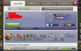 CONTA CLASH OF CLANS CV 4