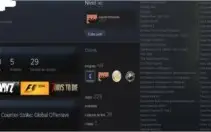 Conta Steam 6 Anos 229 jogos Level 40