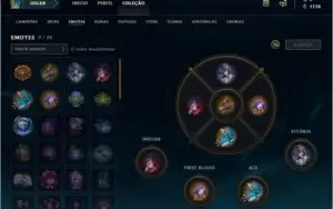 Conta LvL 75 Gold 4 Solo/Duo + 2 Skins Épicas e 51 Campeões