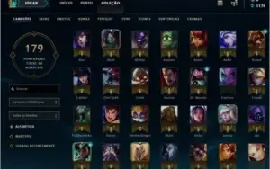 Conta LvL 75 Gold 4 Solo/Duo + 2 Skins Épicas e 51 Campeões