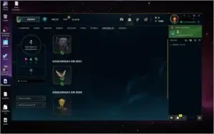 gold 4 mmr boa skins e champs descrição!