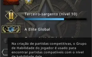 CONTA CSGO PRIME, PATENTE GLOBAL