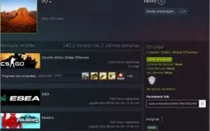 CONTA CSGO PRIME, PATENTE GLOBAL