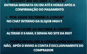 CONTA SMURF UNRANKED ATÉ 60.000 DE ESSÊNCIA AZUL
