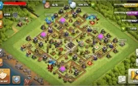 CONTA CLASH OF CLANS CV 11 (99% FULL) (MUITO BARATO)