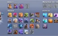 CONTA CLASH OF CLANS CV 11 (99% FULL) (MUITO BARATO)