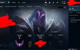 CONTA COM SKIN nova DO PYKE QUASE GRANDMASTER (+400 PDL)