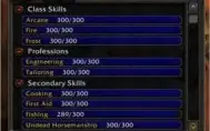Conta WOW classic mage rank 13