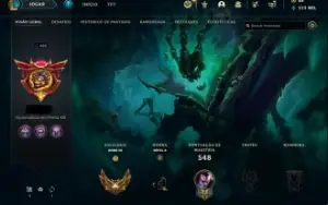 Conta League Of Legends Contendo Todos campeões,641 Skins