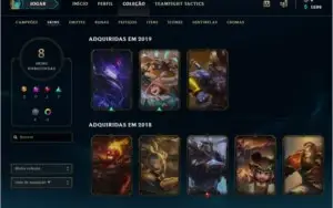 CONTA SMURF PLAT 4 (MMR ALTO)