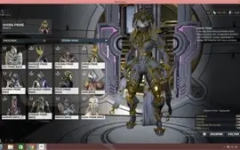 Conta Warframe Maestria 20 com 1000 platinas