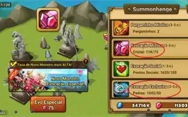 Global, 14 NAT5, FARM DG's Safe, 11k Cristais 37+ Devilmon