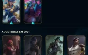 CONTA LEAGUE OF LEGENDS