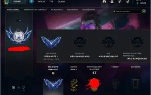 CONTA LEAGUE OF LEGENDS