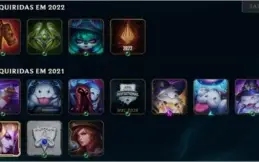 CONTA LEAGUE OF LEGENDS