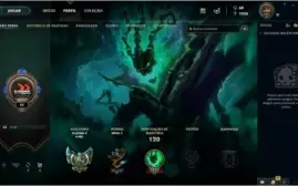 Conta lol platina V