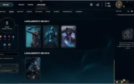 Conta lol platina V