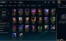 Conta lol platina V