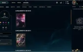 Conta lol platina V