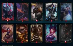 Vendo conta MAIN de LoL com 444 skins