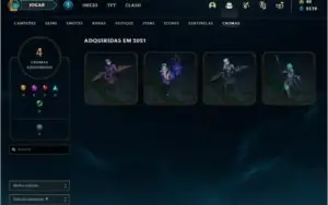 Conta platina 3 league of legends main jg