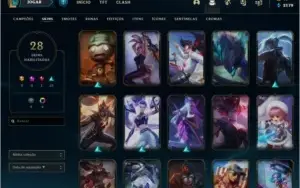 Conta platina 3 league of legends main jg