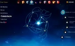 Conta Hu Tao+Ayaka+Eula+Kazuha+Maremoto da Lua de Futsu