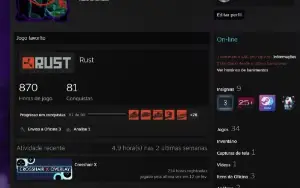 Conta Perfeita Para Fazer de Main|Ark, Rust, DS3, GTA5