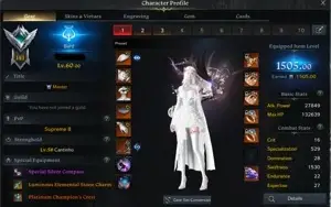 CONTA LOST ARK BARD 1505 KAZEROS SA + 6 ALTS BUILDADOS