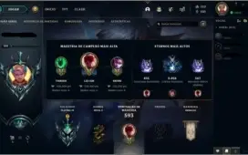 Conta Lol Muitas Skins