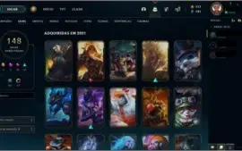 Conta Lol Muitas Skins