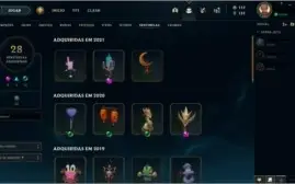Conta Lol Muitas Skins