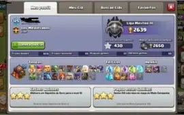 clash of clans cv10 tropas full rei 23 e rainha 25