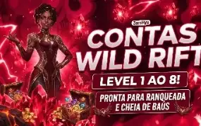 Contas Smurf Wild Rift | Pronta Pra Ranked |