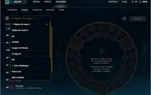 Conta Lol Gold V - 95 Campeões + 92 Skins + 16 Páginas Runas