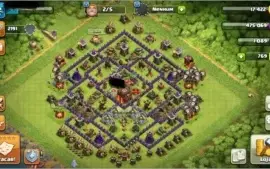 Clash of clans CV 10 baratinha