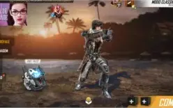 Conta de Free Fire zerada com skin pacote forças especiais.