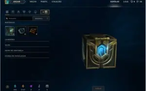 CONTA LEAGUE OF LEGENDS GOLD 1 2017