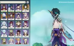 AR 48  Xiao + Furina + 2 Mochileiros + 21k primogemas