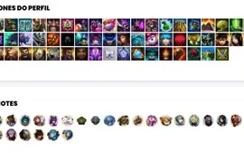 Conta ouro 2 (ex diamante) com 41 Champs e 12 Skins