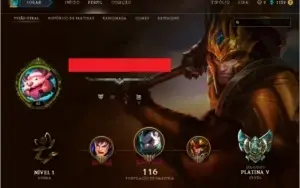 Conta Platina 5 - Ótimo MMR!